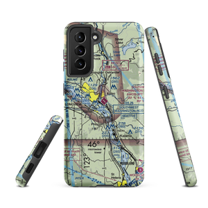 Southwest Washington Regional Airport (KLS) VFR Sectional Samsung Phone Case