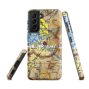 Spanish Fork-Springville-Woodhouse Field Airport (SPK) VFR Sectional Samsung Phone Case