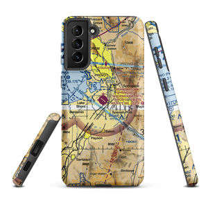 Spanish Fork-Springville-Woodhouse Field Airport (SPK) VFR Sectional Samsung Phone Case