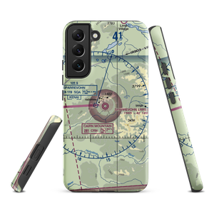 Sparrevohn LRRS Airport (SVW) VFR Sectional Samsung Phone Case