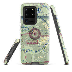 Sparrevohn LRRS Airport (SVW) VFR Sectional Samsung Phone Case