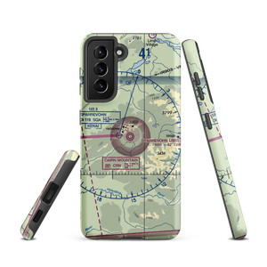 Sparrevohn LRRS Airport (SVW) VFR Sectional Samsung Phone Case