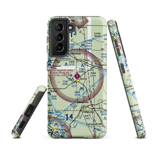 Sparta Community Hunter Field (SAR) VFR Sectional Samsung Phone Case