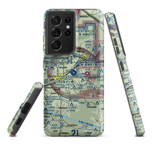 Sparta Fort Mc Coy Airport (CMY) VFR Sectional Samsung Phone Case