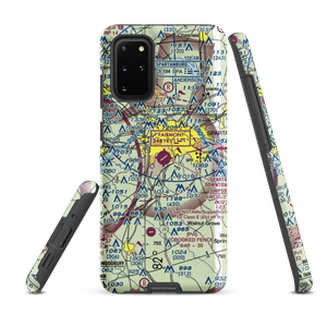 Spartanburg Downtown Memorial Airport (SPA) VFR Sectional Samsung Phone Case