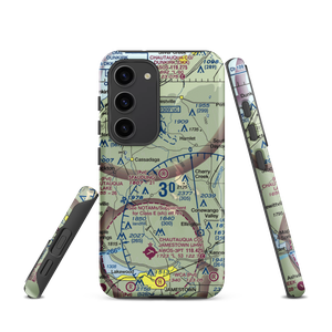 Spaudling Aerodrome (28NY) VFR Sectional Samsung Phone Case