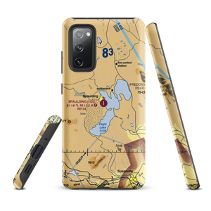 Spaulding Airport (1Q2) VFR Sectional Samsung Phone Case