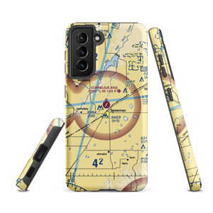 Spearman Municipal Airport (E42) VFR Sectional Samsung Phone Case