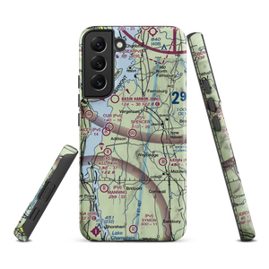 Spencer Airport (VT09) VFR Sectional Samsung Phone Case