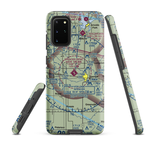 Spencer Municipal Airport (SPW) VFR Sectional Samsung Phone Case