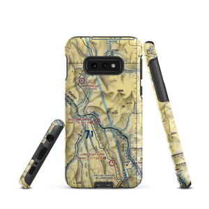 Spencer Ranch Landing Strip (ID90) VFR Sectional Samsung Phone Case