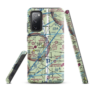 Spiering Airport (8MD4) VFR Sectional Samsung Phone Case