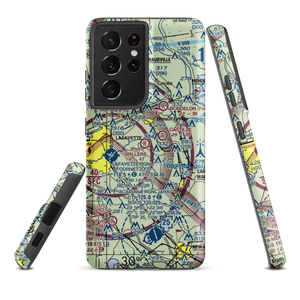 Spillers Club Airport (LA76) VFR Sectional Samsung Phone Case