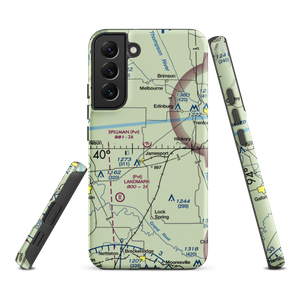 Spillman Field (MU16) VFR Sectional Samsung Phone Case
