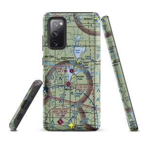 Spirit Lake Municipal Airport (0F3) VFR Sectional Samsung Phone Case