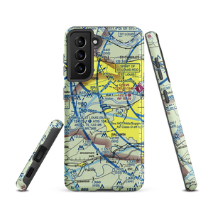 Spirit of St Louis Airport (SUS) VFR Sectional Samsung Phone Case