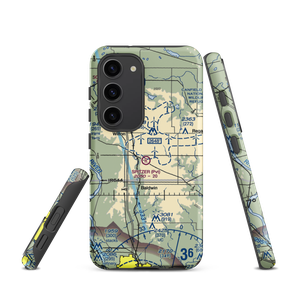 Spitzer Airport (ND80) VFR Sectional Samsung Phone Case