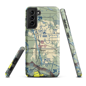 Spitzer Airport (ND80) VFR Sectional Samsung Phone Case