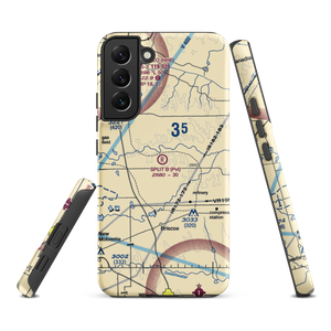 Split B Ranch Airport (TE04) VFR Sectional Samsung Phone Case