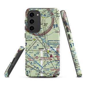 Sport Aircraft Flight Park Ultralightport (4II7) VFR Sectional Samsung Phone Case