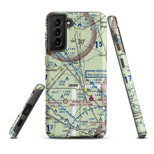 Sport Aircraft Flight Park Ultralightport (4II7) VFR Sectional Samsung Phone Case