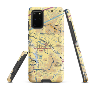 Sports Mans Paradise Airport (9AK0) VFR Sectional Samsung Phone Case