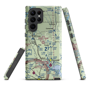 Spring Creek Ranch Airport (73OK) VFR Sectional Samsung Phone Case