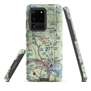 Spring Creek Ranch Airport (73OK) VFR Sectional Samsung Phone Case