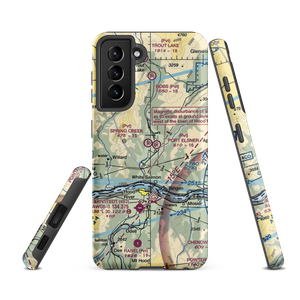 Spring Creek Ranch Airport (WA66) VFR Sectional Samsung Phone Case