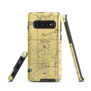 Spring Lake Airport (2NE4) VFR Sectional Samsung Phone Case