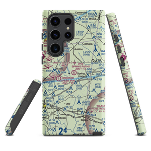 Spring Paths Airport (42NC) VFR Sectional Samsung Phone Case