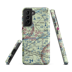 Spring Paths Airport (42NC) VFR Sectional Samsung Phone Case