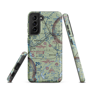 Springbrook Airport (5WI1) VFR Sectional Samsung Phone Case