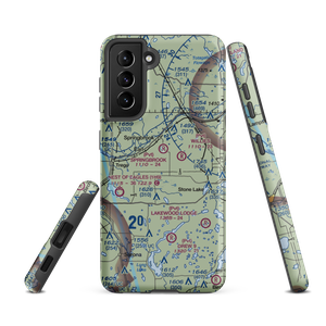 Springbrook Airport (5WI1) VFR Sectional Samsung Phone Case