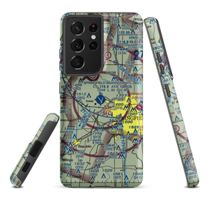 Springfield Branson National Airport (SGF) VFR Sectional Samsung Phone Case