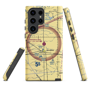 Springfield Municipal Airport (8V7) VFR Sectional Samsung Phone Case