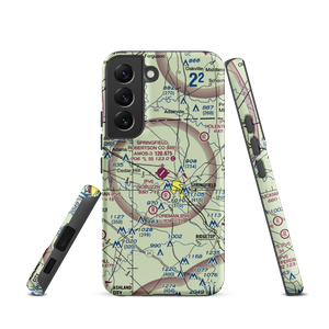 Springfield Robertson County Airport (M91) VFR Sectional Samsung Phone Case