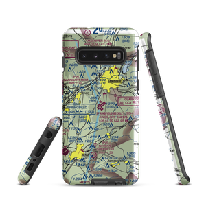 Springfield-Beckley Municipal Airport (SGH) VFR Sectional Samsung Phone Case