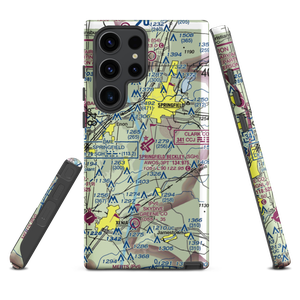 Springfield-Beckley Municipal Airport (SGH) VFR Sectional Samsung Phone Case