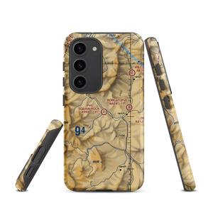 Squaw Rock Airstrip (MT22) VFR Sectional Samsung Phone Case