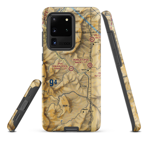 Squaw Rock Airstrip (MT22) VFR Sectional Samsung Phone Case