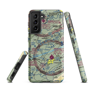 Srigley Field Airstrip (75TN) VFR Sectional Samsung Phone Case