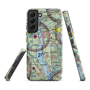 St Bernard Field (94NY) VFR Sectional Samsung Phone Case