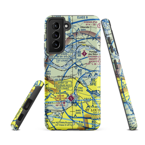 St Charles Airport (3SQ) VFR Sectional Samsung Phone Case