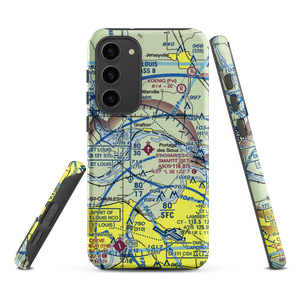 St Charles County Smartt Airport (SET) VFR Sectional Samsung Phone Case
