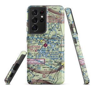 St Clair County Airport (PLR) VFR Sectional Samsung Phone Case