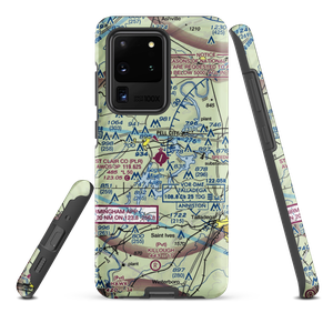 St Clair County Airport (PLR) VFR Sectional Samsung Phone Case