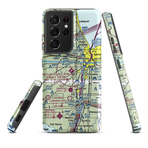 St Clair County International Airport (PHN) VFR Sectional Samsung Phone Case