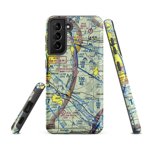 St Croix Riviera Airport (6WI2) VFR Sectional Samsung Phone Case