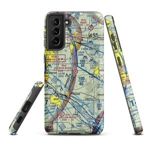 St Croix Riviera Airport (6WI2) VFR Sectional Samsung Phone Case